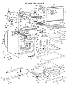 02 - Section2 parts for Ge Refrigerator TBX18ZHCR from AppliancePartsPros.com
