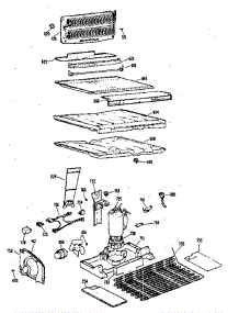 Unit parts for Ge Refrigerator TBX21KKB from AppliancePartsPros.com