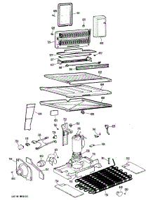 03 - Section3 parts for Ge Refrigerator TBX18PJBR from AppliancePartsPros.com