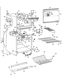 02 - Section2 parts for Ge Refrigerator TBX18LHCR from AppliancePartsPros.com