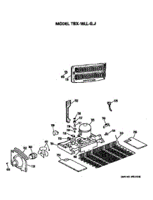 Unit parts for Ge Refrigerator TBX18LLGRAD from AppliancePartsPros.com