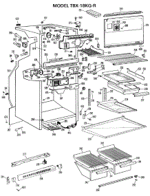 02 - Section2 parts for Ge Refrigerator TBX18KGRR from AppliancePartsPros.com