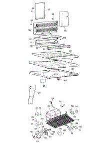 03 - Section3 parts for Ge Refrigerator TBX18PFCR from AppliancePartsPros.com