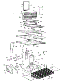 03 - Section3 parts for Ge Refrigerator TBX18PHBR from AppliancePartsPros.com