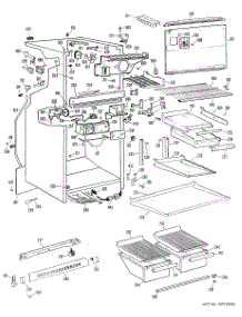 02 - Section2 parts for Ge Refrigerator TBX18KFBR from AppliancePartsPros.com