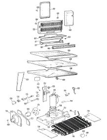 03 - Section3 parts for Ge Refrigerator TBX18DHBR from AppliancePartsPros.com