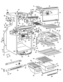 02 - Section2 parts for Ge Refrigerator TBX18DGCR from AppliancePartsPros.com