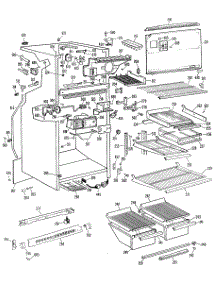 02 - Section2 parts for Ge Refrigerator TBX18BGCR from AppliancePartsPros.com