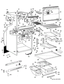 02 - Section2 parts for Ge Refrigerator TBX18CJBR from AppliancePartsPros.com