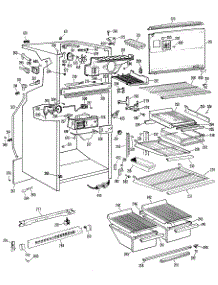02 - Section2 parts for Ge Refrigerator TBX18BJBR from AppliancePartsPros.com