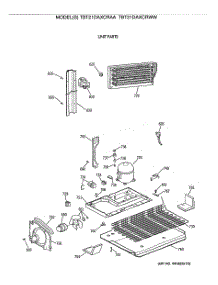 06 - Unit Parts parts for Ge Refrigerator TBT21DAXCRWW from AppliancePartsPros.com