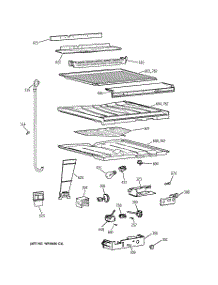 05 - Compartment Separator Parts parts for Ge Refrigerator TBT18JAXURWW from AppliancePartsPros.com