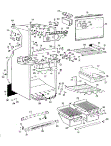 02 - Section2 parts for Ge Refrigerator TBF17BBBR from AppliancePartsPros.com