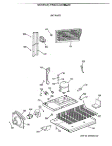 05 - Unit Parts parts for Ge Refrigerator TBG24JAXERWW from AppliancePartsPros.com