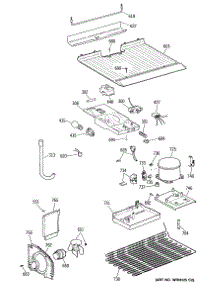 03 - Section3 parts for Ge Refrigerator TBX16MASJRAD from AppliancePartsPros.com