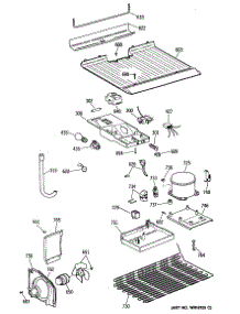 03 - Section3 parts for Ge Refrigerator TBX14MASCRAD from AppliancePartsPros.com