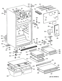 02 - Section2 parts for Ge Refrigerator TBX16JASJRWH from AppliancePartsPros.com