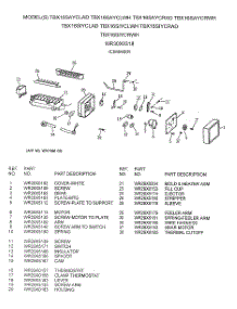 05 - Wr30x0318 parts for Ge Refrigerator TBX16SAYCRAD from AppliancePartsPros.com