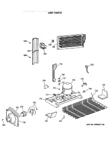 06 - Unit Parts parts for Ge Refrigerator TBH18DASMRWH from AppliancePartsPros.com