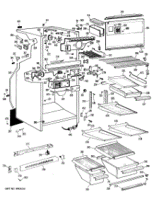 02 - Section2 parts for Ge Refrigerator TBX17THBR from AppliancePartsPros.com