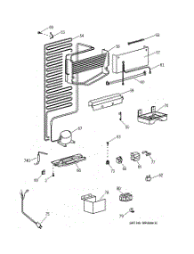 03 - Unit Parts parts for Ge Refrigerator TBX10SNXARWH from AppliancePartsPros.com