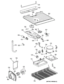 03 - Section3 parts for Ge Refrigerator TBX16DASCRWH from AppliancePartsPros.com