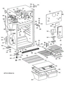 02 - Section2 parts for Ge Refrigerator TBX16DISJRWH from AppliancePartsPros.com