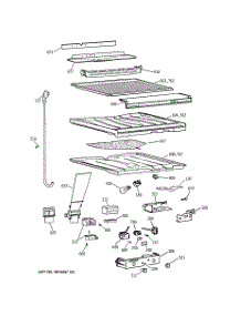 05 - Compartment Separator Parts parts for Ge Refrigerator TBG18DAYJRAA from AppliancePartsPros.com