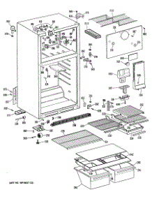 02 - Section2 parts for Ge Refrigerator TBX16DASCRAD from AppliancePartsPros.com