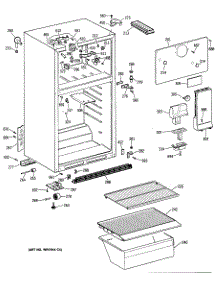 02 - Section2 parts for Ge Refrigerator TBX14AYSJRAD from AppliancePartsPros.com