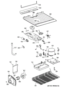 03 - Section3 parts for Ge Refrigerator TBX14AYSJRAD from AppliancePartsPros.com