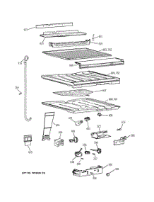 05 - Compartment Separator Parts parts for Ge Refrigerator TBT21DAXTRAA from AppliancePartsPros.com