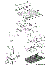 03 - Section3 parts for Ge Refrigerator TBX16JASJRAD from AppliancePartsPros.com