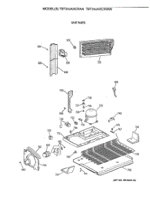06 - Unit Parts parts for Ge Refrigerator TBT24JAXCRWW from AppliancePartsPros.com
