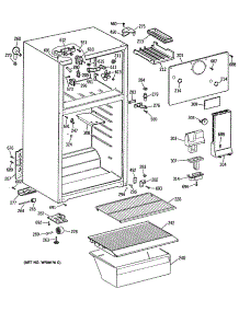 02 - Section2 parts for Ge Refrigerator TBX16SYTBRAD from AppliancePartsPros.com