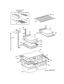 04 - Shelf Parts parts for Ge Refrigerator TBT24JAXKRAA from AppliancePartsPros.com