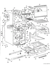 02 - Section2 parts for Ge Refrigerator TBF19ZBMR from AppliancePartsPros.com
