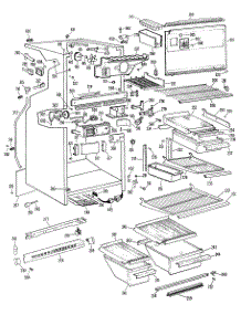 02 - Section2 parts for Ge Refrigerator TBF20DFCR from AppliancePartsPros.com