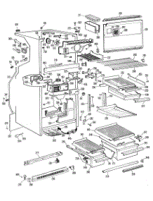 02 - Section2 parts for Ge Refrigerator TBF17ZBMR from AppliancePartsPros.com