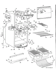 02 - Section2 parts for Ge Refrigerator TBF17SBML from AppliancePartsPros.com