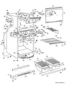02 - Section2 parts for Ge Refrigerator TBF17SFDL from AppliancePartsPros.com