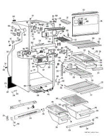 02 - Section2 parts for Ge Refrigerator TBF17DCCR from AppliancePartsPros.com