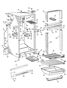 02 - Section2 parts for Ge Refrigerator TBF15SFBR from AppliancePartsPros.com