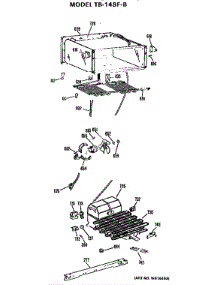 Unit parts for Ge Refrigerator TB14SFB from AppliancePartsPros.com