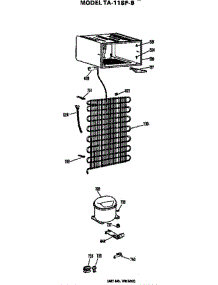 Unit parts for Ge Refrigerator TA11SFBRAD from AppliancePartsPros.com