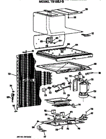 Unit parts for Ge Refrigerator TB13SJBR from AppliancePartsPros.com