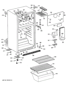 03 - Section3 parts for Ge Refrigerator TBE14SASDRWH from AppliancePartsPros.com