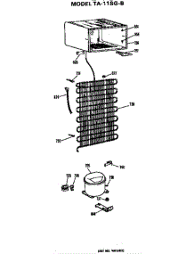 Unit parts for Ge Refrigerator TA11SGBRAD from AppliancePartsPros.com