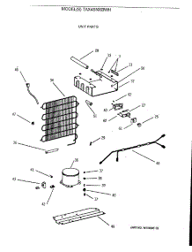03 - Unit Parts parts for Ge Refrigerator TAX4SNXBWH from AppliancePartsPros.com