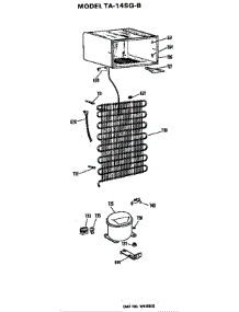Unit parts for Ge Refrigerator TA14SGB from AppliancePartsPros.com